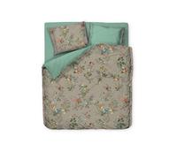 PIP STUDIO Percalle Copripiumino Fall in Leaf 2x 70x90cm / 200x200cm beige