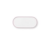 PIP STUDIO Piatto piccolo 25x12cm JOLIE DOTS Oro/Rosa bianco