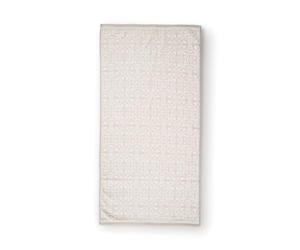 PIP Studio Telo doccia Tile de Pip colore cachi, dimensioni 70 x 140 cm
