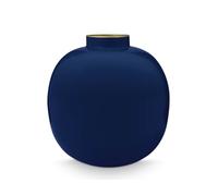 Pip Studio Vaso in metallo, 23 cm, colore: blu