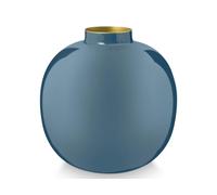 Pip Studio - Vaso in metallo, colore cielo, 23 cm