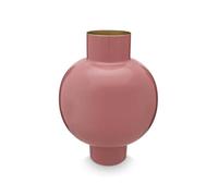 Pip Studio Vaso in metallo, grande, rosa, 31,5 x 42 cm