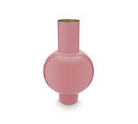 Pip Studio Vaso in metallo rosa, 40 cm