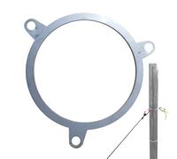 Pipa per - supporto per tubi per in acciaio inossidabile | Poute per tetto del , accessorio portatile per diametri esterni da 2,4 o 2,8 pollici