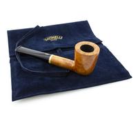 PIPA SAVINELLI PRIMO FUMO 409 9mm DUBLIN DRITTA LISCIA E SACCHETTA IN VELLUTO