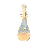 PIPAS CLIP - Clip Di Acconciatura A formaa Di Liuto Dorato, Clip Per Capelli In Stile PIPA, Dispositivo Di Fissaggio Dei Capelli Piovani Vintage, Clip Portatile Per Capelli, Eleganti Stili Cinesi