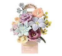 Pipe Cleaner Flower Craft Kit - DIY Chenille Stems Bouquet Set | Handmade Sunflower Flower Making Kit for Mother's Day, Valentine's Day, Birthday, Gift, Home Decor, Living Room, Bedroom, Party Craft