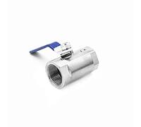 Pipe connector 3pcs Stainless Steel SS 304 Ball Valve Female Thread BSP DN15 DN20 DN25 DN32 DN40 DN50 (Specification : DN25)