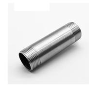 Pipe Connectors1/8" 1/4" 3/8" 1/2" 3/4" 1" 1-1/4" 1-1/2" Male Thread Equal 150mm Extension Tube Fitting 304 Stainless Steel Connector(1-1/4")(0.25 Inch)