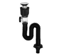 Pipe Di Scarico Per Lavandini | Drenaggio Per Lavello Del Bagno | Set Di Drenaggio Per Lavandini Con Tubo Di Scarico | Estesi Per La Pulizia Del Gabinetto, Cucina, Vasca, Squillo
