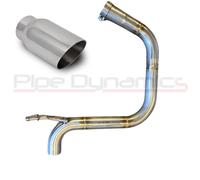 Pipe Dynamics - Audi A3 8P 1.6 FSI 115HP - Back Box Muffler Delete Exhaust