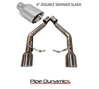 Pipe Dynamics Audi A4 Quattro 3.2 FSI B8 Back Box Rear Muffler Deletes Exhaust