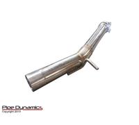 PIPE DYNAMICS Audi S3 8Y Risonatore Delete Tubo Performance Scarico Sportback