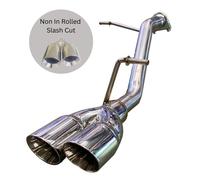 PIPE DYNAMICS Fiesta 1.4 TDCI MK7/7.5 Terminale Delete Scarico Per S.Diffusore