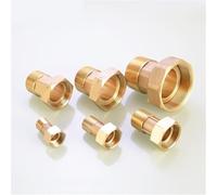 Pipe Fittings Connector accessories meter copper connector 1/2 inch 3/4 inch inside and outside wire union,4 TO 6 Plumbing Fittings