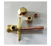 Pipe Fittings Install 1/4" 3/8" 1/2" 5/8" 3/4" 7/8" OD Copper Pipe 3-Way Angle Stop 3-Way Valve Fitting (Specification : 5 8)
