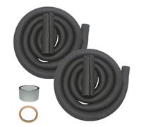 Pipe Insulation, Flexible Tubing Wrap, Efficient Thermal Protection, Flexible and Versatile Fit, Ac Tube Sleeve for Winter, Duct, Pool, Home, Attics, 1.97x78.74 Inches