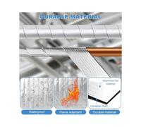 Pipe Insulation Wrap 32,8 FT Foil Outdoor Foam Pipe Wrap Nastro Isolante Autoadesivo per Protezione Dal Gelo Invernale
