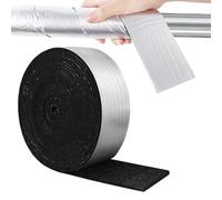 Pipe Insulation Wrap - Foam Tube For Thermal Protection And Energy Saving | Flexible Self-Sealing Material, Prevents Heat Loss, Condensation, And Freezing For Home Plumbing