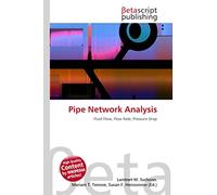 Pipe Network Analysis: Fluid Flow, Flow Rate, Pressure Drop
