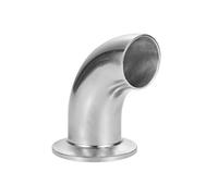 Pipe OD 51MM One Side Butt Weld One Side 2" Tri Clamp SS304 Stainless Steel 90 Degree Elbow Pipe Fitting YZWRWRMKTB