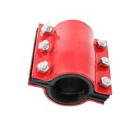 Pipe Repair Clamp - Steel Repair Clamp | Pipes Repairs Clamps For Effective Sealing Easy Installation Tube Repairs Solution Plumbing Maintenance Daily Use And Versatile Pipe Applications