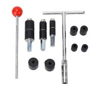 Pipe Stopper Kit, Stainless Steel Hot Stop Pin, Pipe Leakage Repair Tool with Wrench, Reusable and for Indoor Outdoor Maintenance Work, Includes