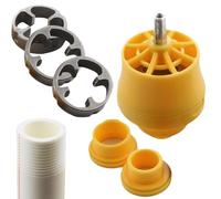 Pipe Threader Plumbing Tool, Manual Pipe Threader, Smooth Thread Maker Tool, Pipe Threader Kit, Plumbing Hand Tool Set, Threading Tool for Pipes, Water Pipe Threading Tool,