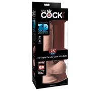 Pipedream Dildo King Cock Plus 7,5" Tripla densità con testicoli