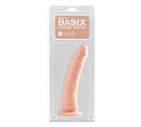 Pipedream Basix Rubber Works Slim 19 Cm Flesh, Taglia St - 100 Gr