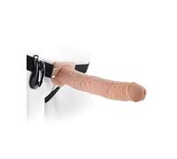 Strap-On Fetish Fantasy Con Dildo Vibrante Color Carne 27.9 Cm
