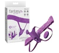 Pipedream Fantasy For Her G-Spot Butterfly Strap-On Purple