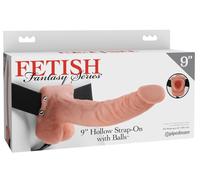 Fallo strap-on fetish fantasy series 9 hollow strap on with balls
