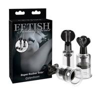 Pipedream Fetish Fantasy Super Sucker Trio capezzoli clitoride 3 pompe suzione