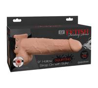 9" Dildo Eiaculante Strap On