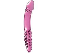 Pipedream - Icicles No. 57 Dildo Doppio in Vetro Rosa