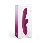 Pipedream Solis™ Vibratore per coniglio, rosso sporco, 22 cm