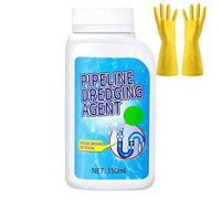 Pipeline Dredging Agent Powder, Powerful Sink & Drain Cleaner, Pipe Dredge Drain Cleaner, Clog Remover for Kitchen And Toilet Pipelines (1Pcs)