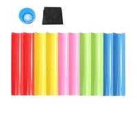 Pipeline Team Building Kit - PP Half Pipe Exercise Game, Set di attività di collaborazione portatile, Strumento di leadership Workshop Classroom, Attrezzature interattive da cortile all'aperto con