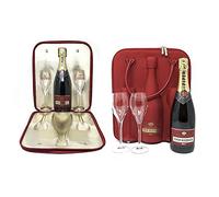 PIPER-HEIDSIECK CHAMPAGNE CUVEE BRUT 75 CL IN CONFEZIONE TRAVEL CON DUE BICCHIERI