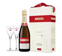 Piper-Heidsieck PIPER-HEIDSIECK CHAMPAGNE ESSENTIEL BLANC DE BLANCS 75 CL CONFEZIONE CON 2 BICCHIERI