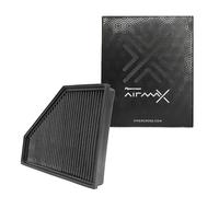 Pipercross AirMax AM1711 - Filtro a piastra piegata per BMW 18D-25D Diesel | Più CV e coppia, lavabile, efficiente