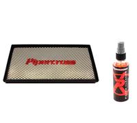 Pipercross Aria + Pulizia per Porsche Cayenne 955 3.0 Td 240 Cv 02 / 09-04/10
