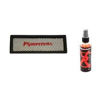 Pipercross - Filtro dell'aria + detergente compatibile con Fiat Punto III/Punto Evo 199 1.2i 65 PS 10/09