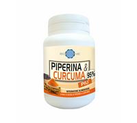 PIPERINA e CURCUMA 95% integratore SPECIFICO DIMAGRANTE 60 cap prodotto italiano