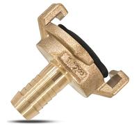 PipeSan Raccordo Rapido in Ottone Sistema Geka 1/2'' - Attacco Filettato o Raccordo Tubo da Giardino, Compatibile Gardena, Idoneo Acqua Potabile, Qualità Testata, Antiperdita