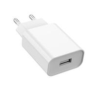 Pipestation EU 2 pin a USB Plug adattatore da viaggio | Adattatore da parete Euro con porta USB | Caricatore universale per iPhone Samsung Cellulare Tablet Rasoio Spazzolino da denti - Spina di