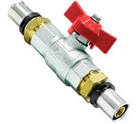 pipetec Press - Valvola a sfera 20 X 2 mm (Riscaldamento), DVGW, TH, pressf itting