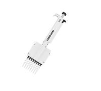 Pipetta a 8 canali multicanale a 12 Micropipetta digitale regolabile manuale da laboratorio, Alta precisione(8 Channels 5-50ul)