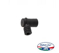 Pipetta cappuccio nero gomma cavo candela Ø 7 mm Ape Vespa Lambretta Moto Cross